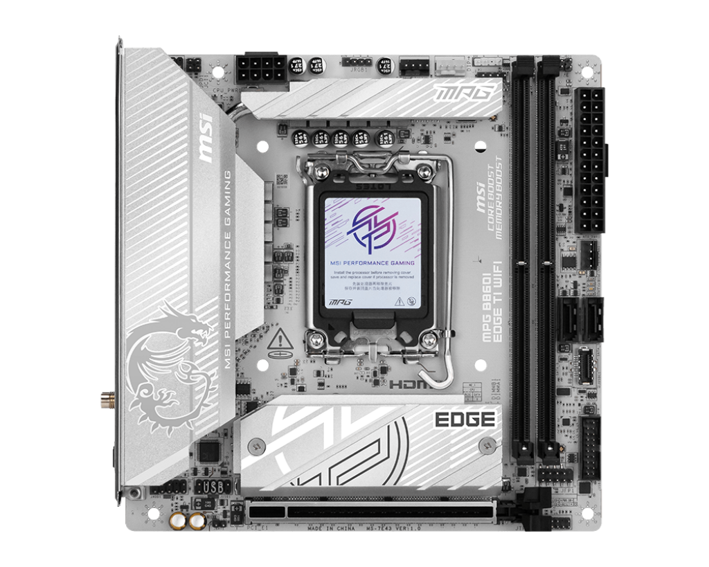 Материнская плата MSI MPG B860I EDGE TI WIFI
