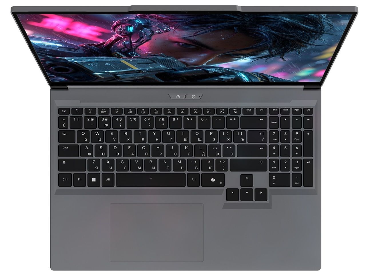 Ноутбук Maibenben X16-R72555 16" (X16C-R725550F44LG4E10)