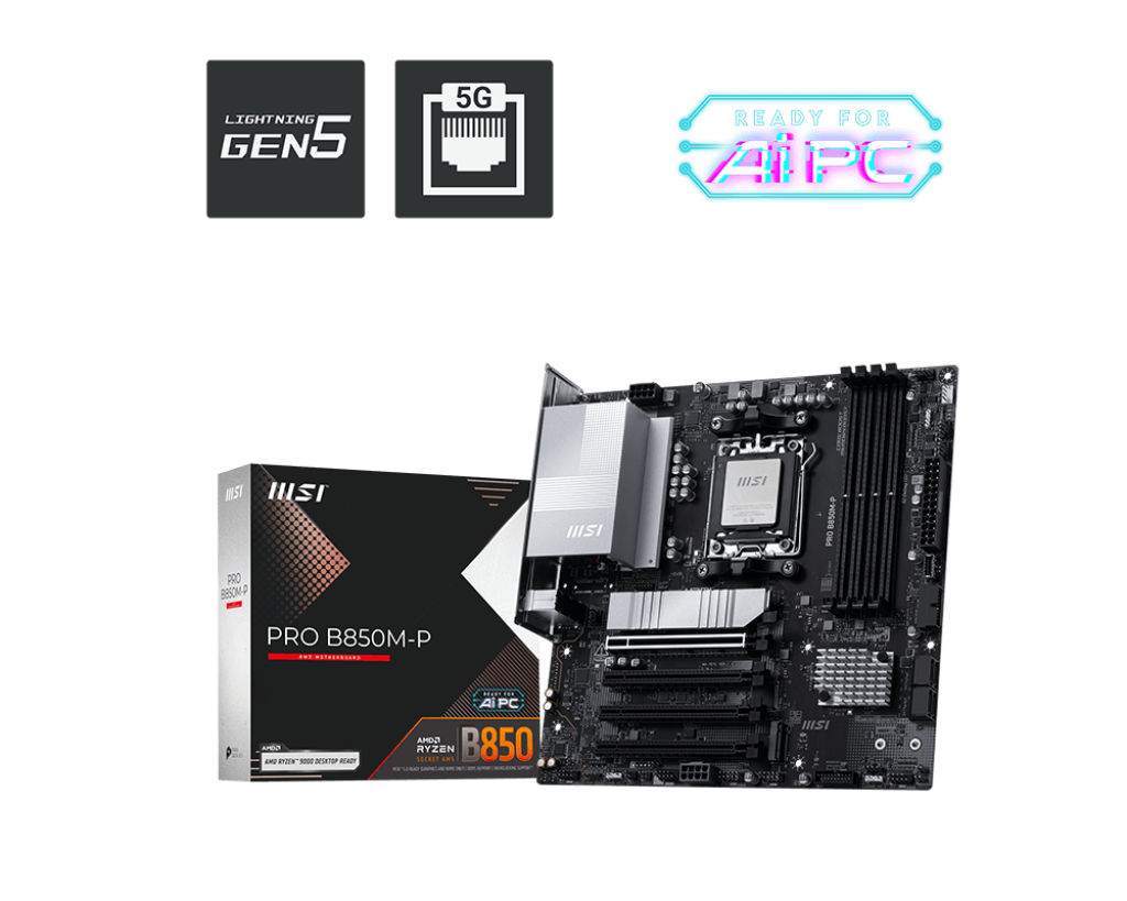 Материнская плата MSI PRO B850M-P