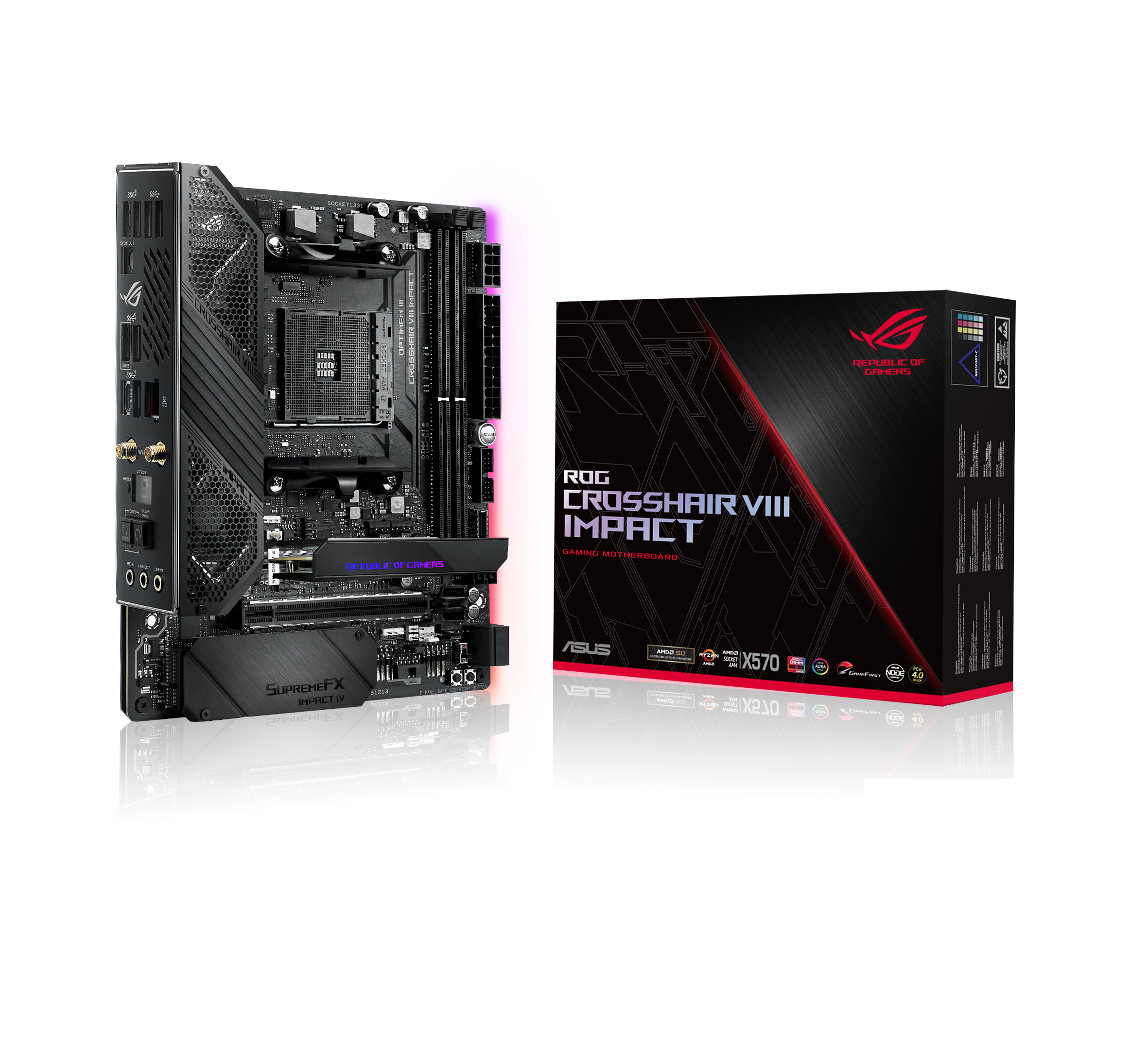 Материнская плата ASUS ROG CROSSHAIR VIII IMPACT