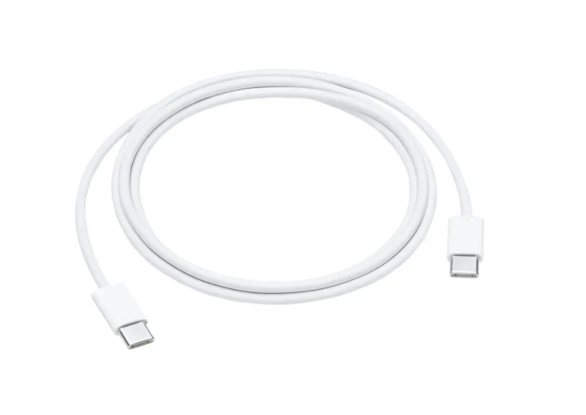 Кабель USB-C - USB-C Apple MM093ZM/A (белый, 1м)