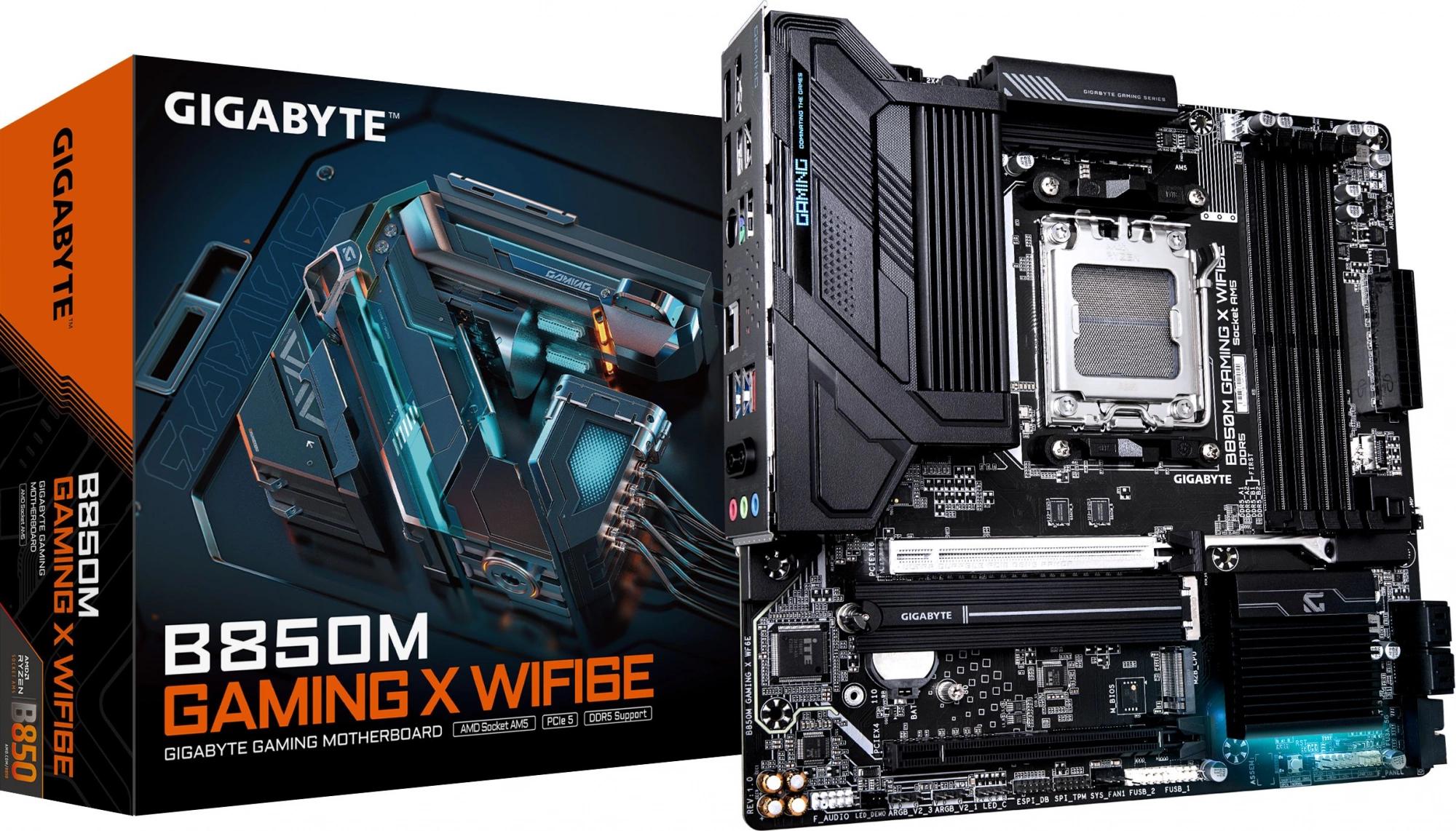 Материнская плата GIGABYTE B850M GAMING X WF6E