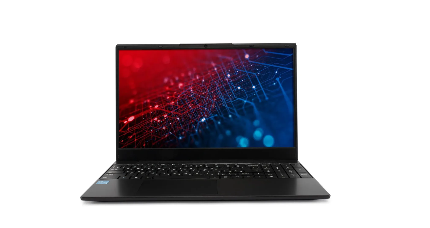 Уцененный товар Ноутбук iRU Калибр 15TLG [1977275], 15.6", IPS, Intel Core i3 1115G4 3.0ГГц, 16ГБ DDR4, 512ГБ SSD, Intel UHD Graphics G4, Free DOS, черный , потертости, замена памяти