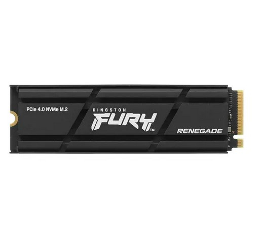 Накопитель SSD M.2 500GB Kingston FURY Renegade SSD (SFYRSK/500G) Retail (7300/3900МБ/сек, 450K/900K IOPS, NVMe PCI-Ex4 4.0, 3D TLC, TBW 500)