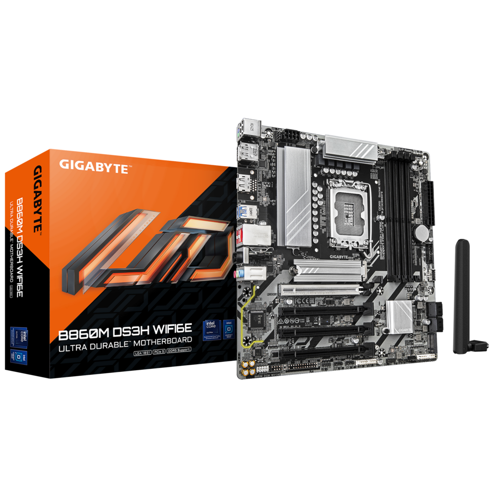 Материнская плата GIGABYTE B860M DS3H WIFI6E