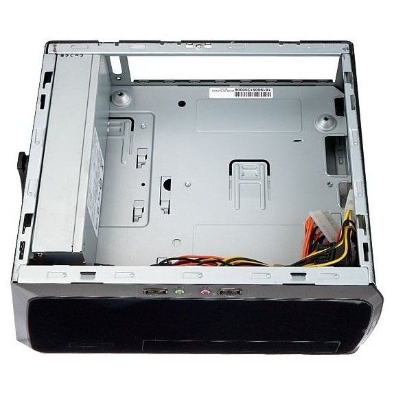 Корпус mITX Desktop/Mini-Tower InWin BQ660S U3 (150 W, С БП, блок питания нестандартный, БП сбоку, черный, черный, внешн. 1 x 5.25", внутр. 2 x 2.5",