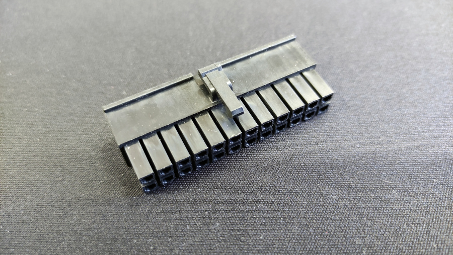 Коннектор 24 Pin Male Black (ATX) [ 14004 ]